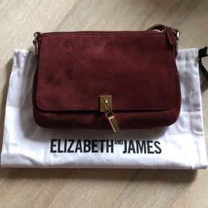 Elizabeth & James Cynnie Crossbody, Bordeaux
